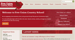 Desktop Screenshot of freeunioncountryschool.org
